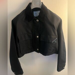 Prada Re-nylon cropped jacket